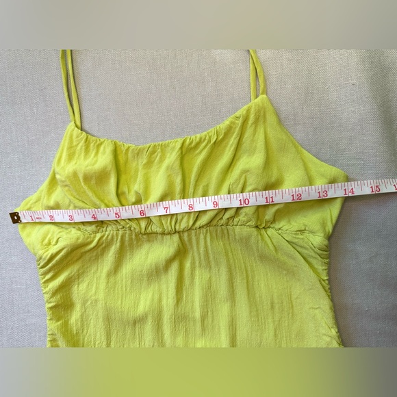 Mini dress scrunch, green, M - Picture 10 of 15